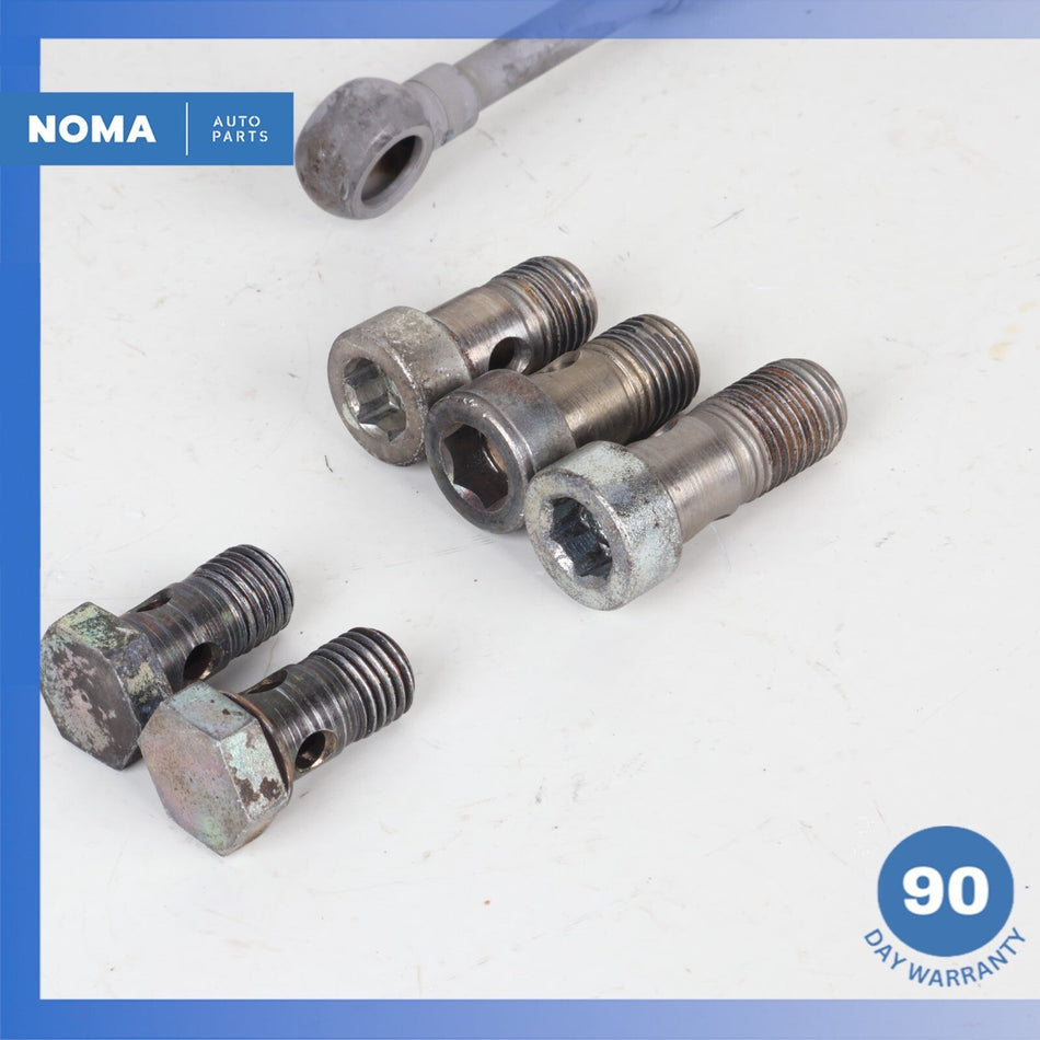 12-17 Range Rover Evoque L538 XE 204PT Turbo Turbocharger Oil Line Set OEM