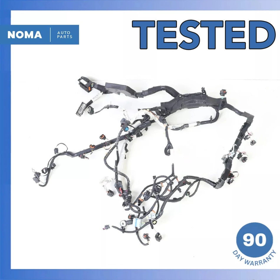 14-15 Land Rover L319 LR4 3.0L Engine Motor Wiring Wire Harness FH2312B637AC OEM