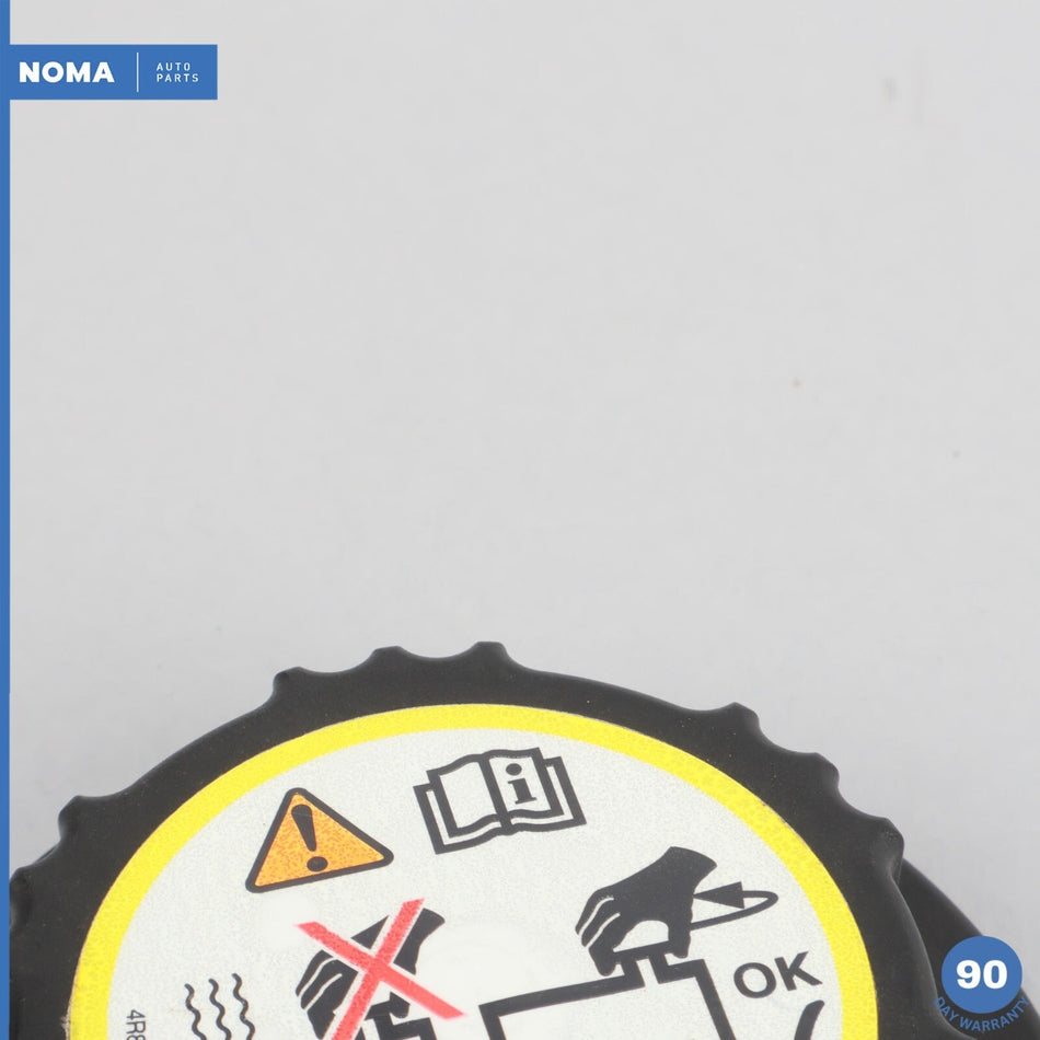 03-08 Jaguar S-Type R X202 Front Radiator Expansion Tank Reservoir Cap Cover OEM