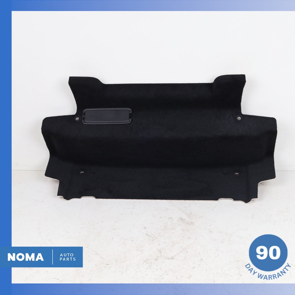 07-15 Jaguar X150 XK XKR Coupe Rear Trunk Battery Cover Carpet Trim Black OEM