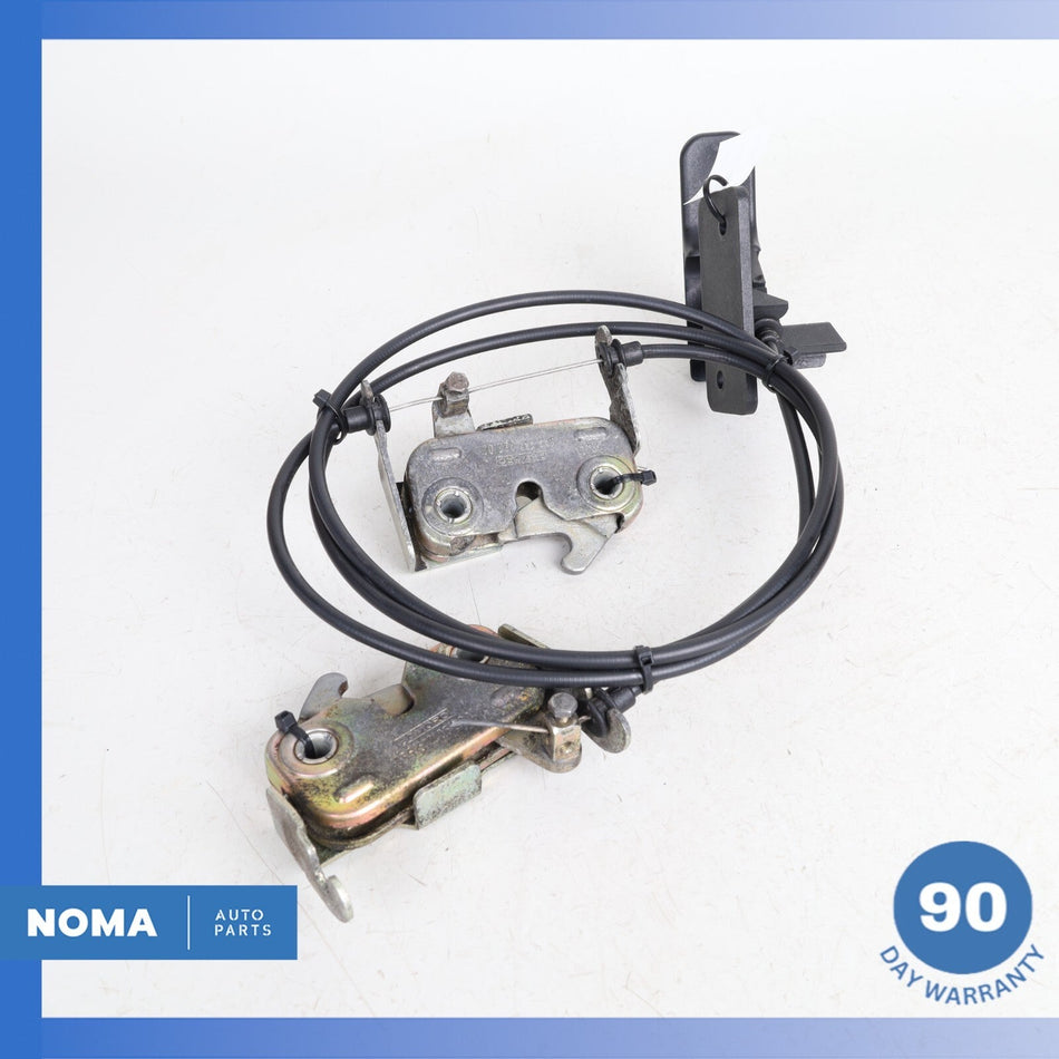 94-96 Jaguar XJS Series 3 Right & Left Hood Bonnet Lid Lock w/ Handle OEM