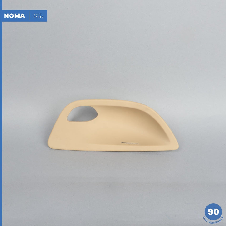 11-16 BMW 528i F10 Front Right Side Door Panel Handle Trim Cover Beige LCDF OEM