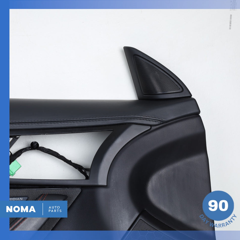 14-20 Jaguar X152 F-Type Left Side Interior Door Trim Panel Nappa Black OEM