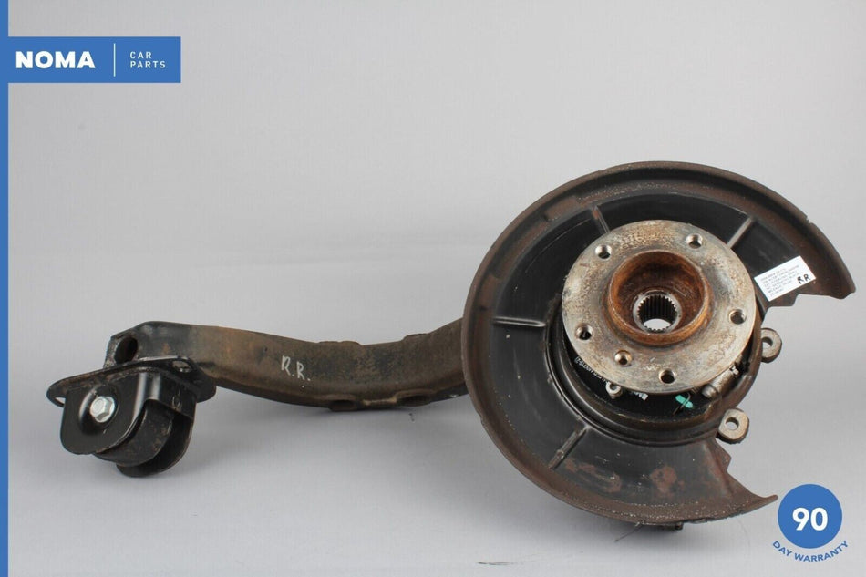 03-08 BMW E85 E86 Z4 Rear Right Side Spindle Knuckle Hub w/ Shield OEM 56k