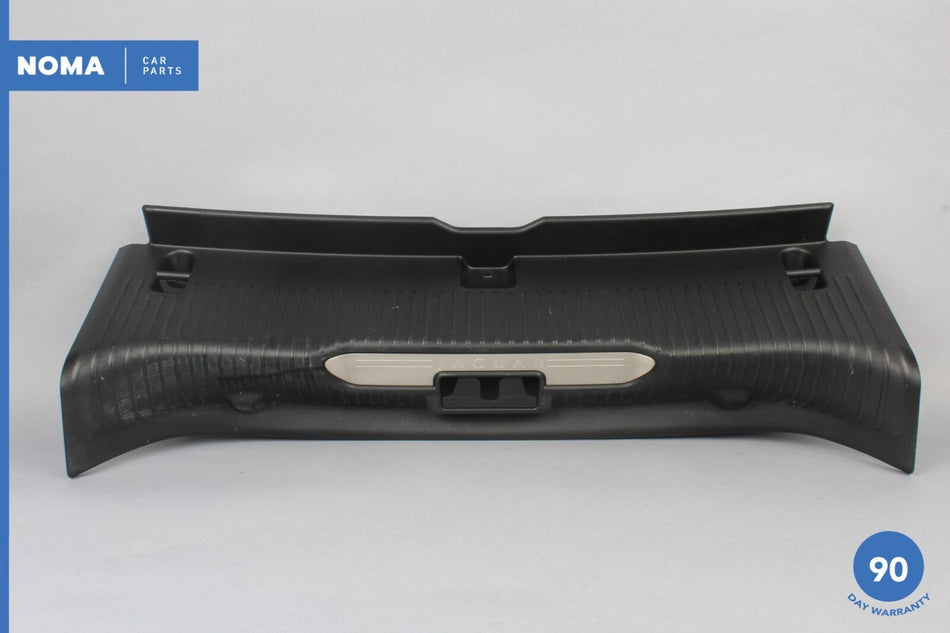 11-15 Jaguar XJ XJL X351 Rear Trunk Boot Scuff Panel Cover Trim w/ Molding OEM