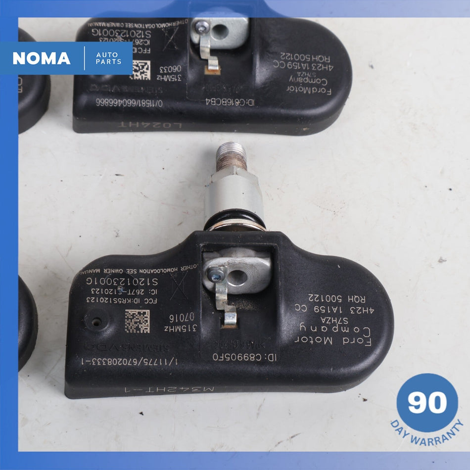 2007 Jaguar X150 XK TPMS Tire Pressure Sensor 315 Mhz Set 4H231A159CC OEM