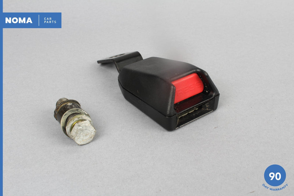 84-91 Jaguar XJS HE Series 2 Rear Left Driver Side Seat Belt Buckle Black OEM