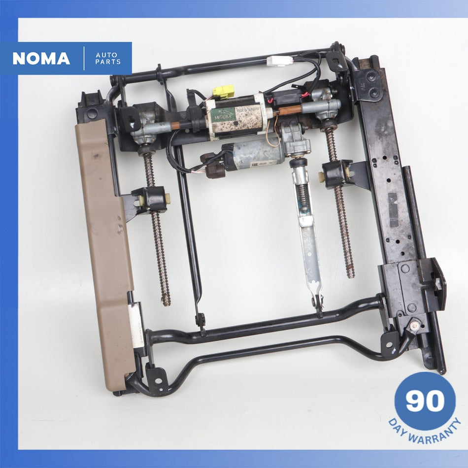 97-00 Jaguar X100 XK8 Left Driver Lower Seat Track Slide w/ Motors Rail OEM