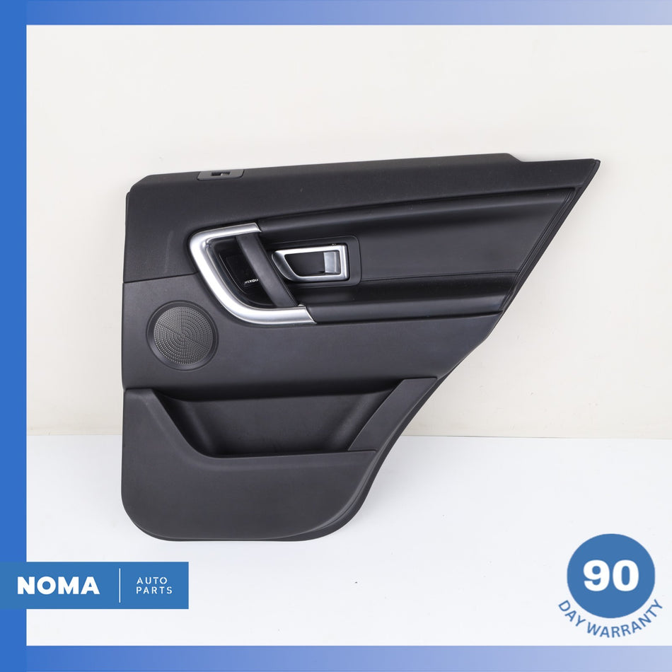 15-19 LR Discovery Sport L550 Rear Right Door Trim Panel Assembly Black OEM