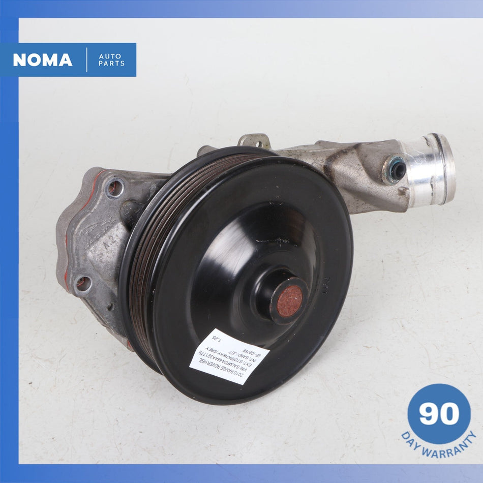 10-23 LR Range Rover L322 Engine Coolant Water Pump w/ Pulley 8W938K500BC OEM