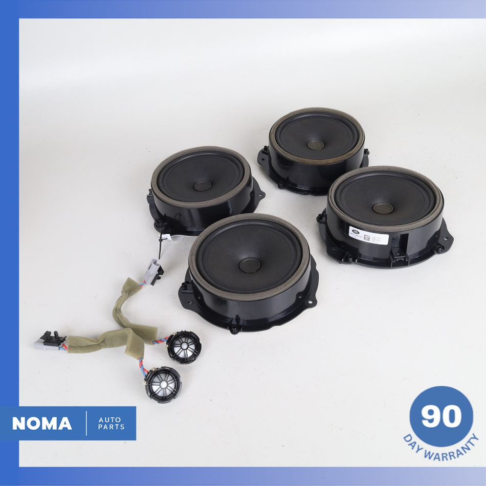20-23 LR Range Rover Evoque L551 Front & Rear Base Audio Speaker Set OEM 65k