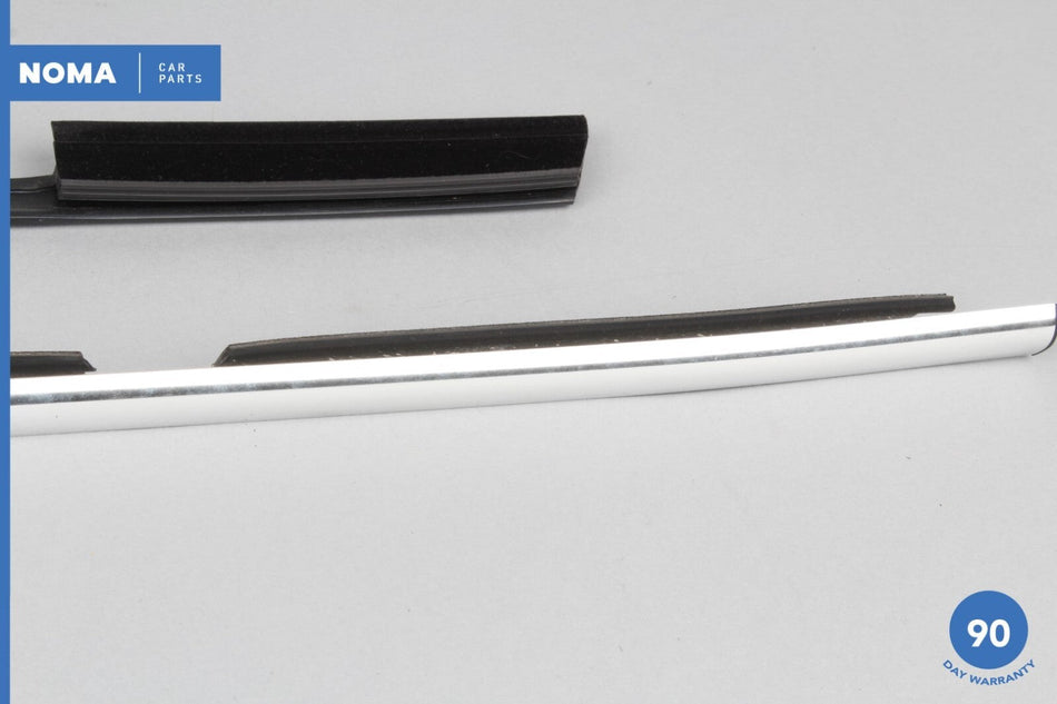 04-09 Jaguar XJ8 XJR X350 X358 SWB Rear Left Side Window Exterior Molding OEM