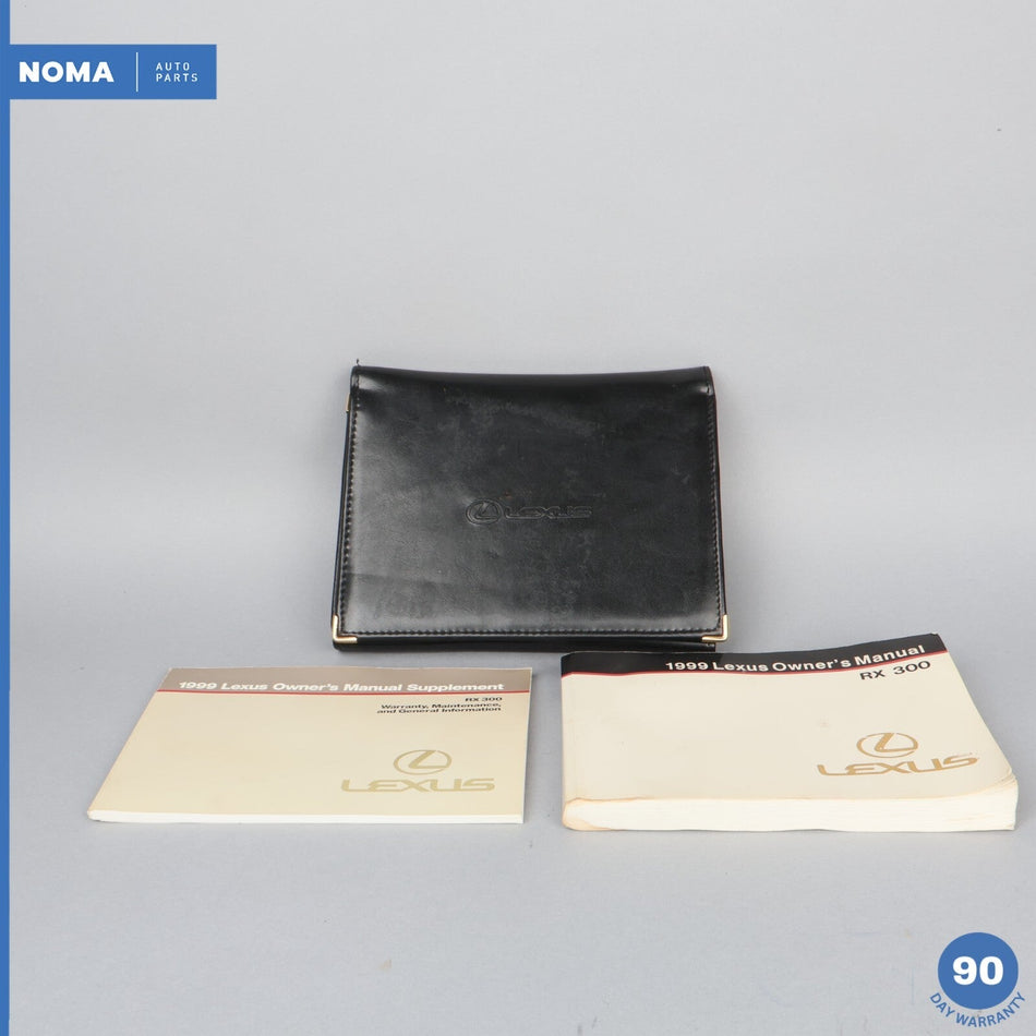 1999 Lexus RX300 XU10 Owner's Manual Handbook W/ Leather Folder OEM