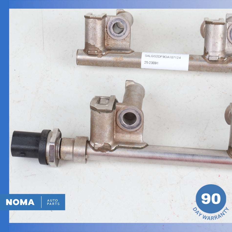 2013 Range Rover L405 5.0 AJ133 Engine Fuel Injection Rail Set of 2 OEM