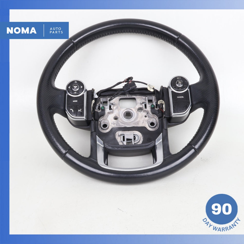 14-22 Land Rover Range Rover Sport L494 Leather Steering Wheel w/ Switches OEM