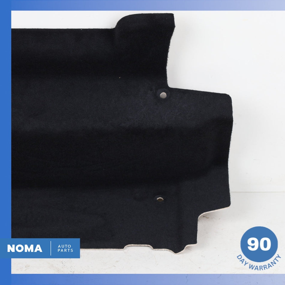 07-15 Jaguar X150 XK XKR Coupe Rear Trunk Battery Cover Carpet Trim Black OEM