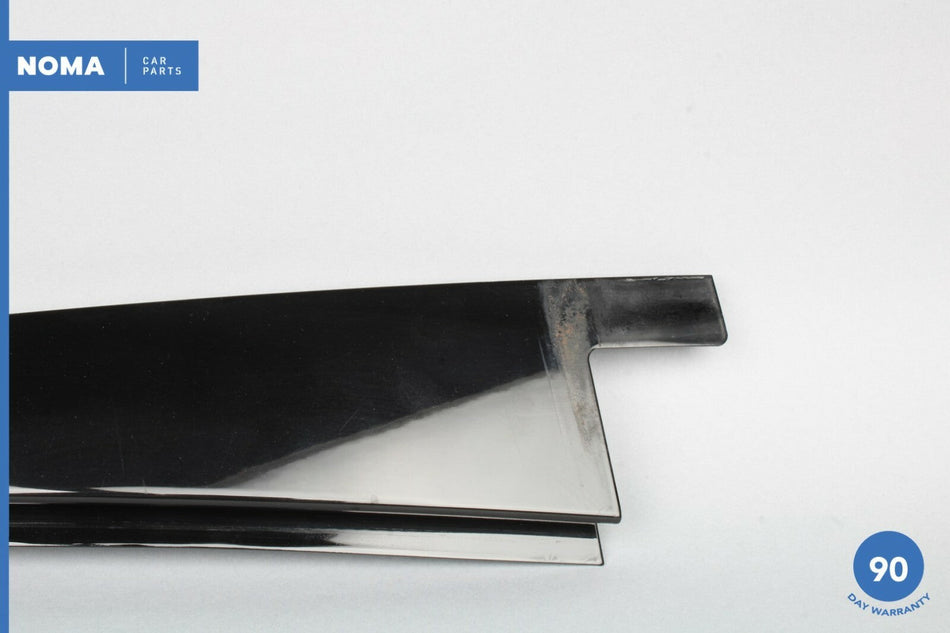 04-09 Jaguar XJ8 XJR VDP X350 X358 Rear Left Side B-Pillar Exterior Molding OEM