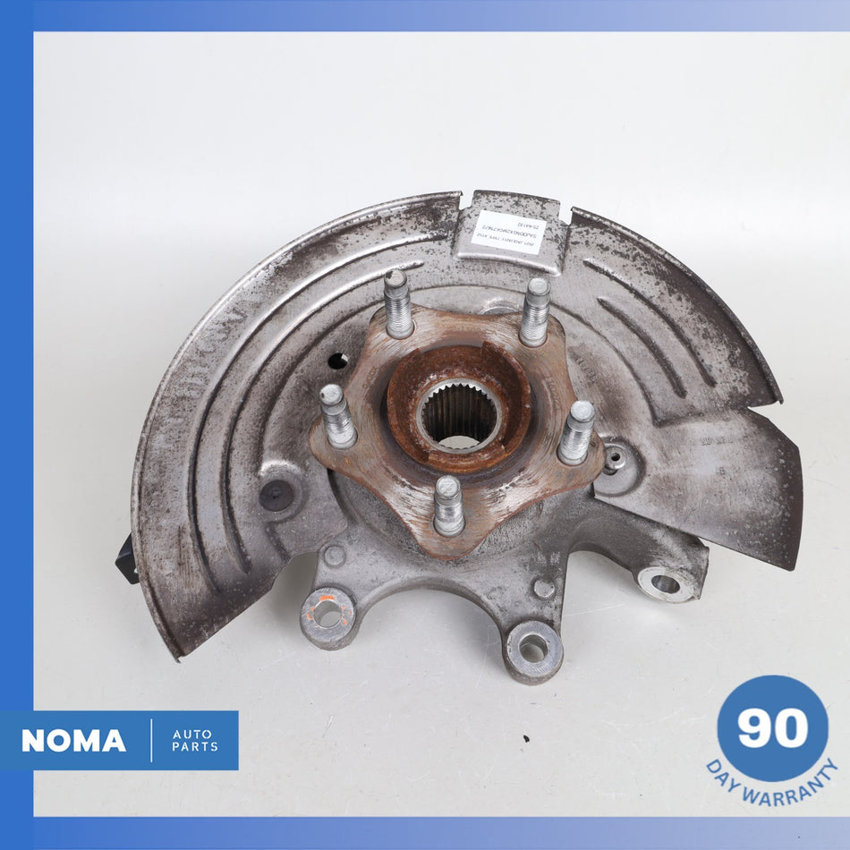 21-24 Jaguar X152 F-Type Rear Left Side Spindle Knuckle Hub w/ Shield OEM 29k