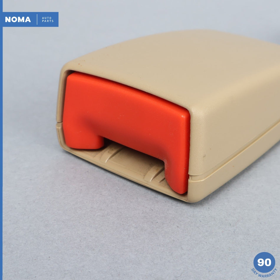 07-15 Jaguar XKR XK X150 Rear Right or Left Side Seat Belt Buckle Beige SEP OEM