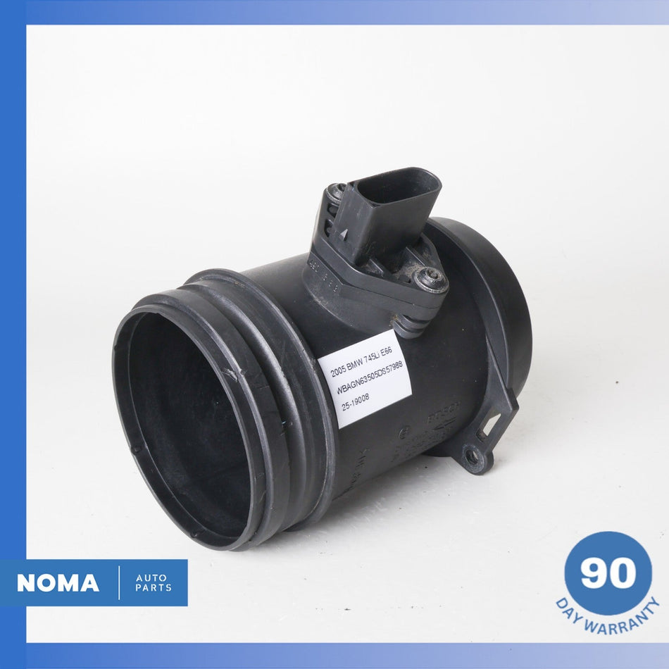 2005 BMW E66 745Li MAF Mass Air Flow Sensor Meter 13627566988 OEM