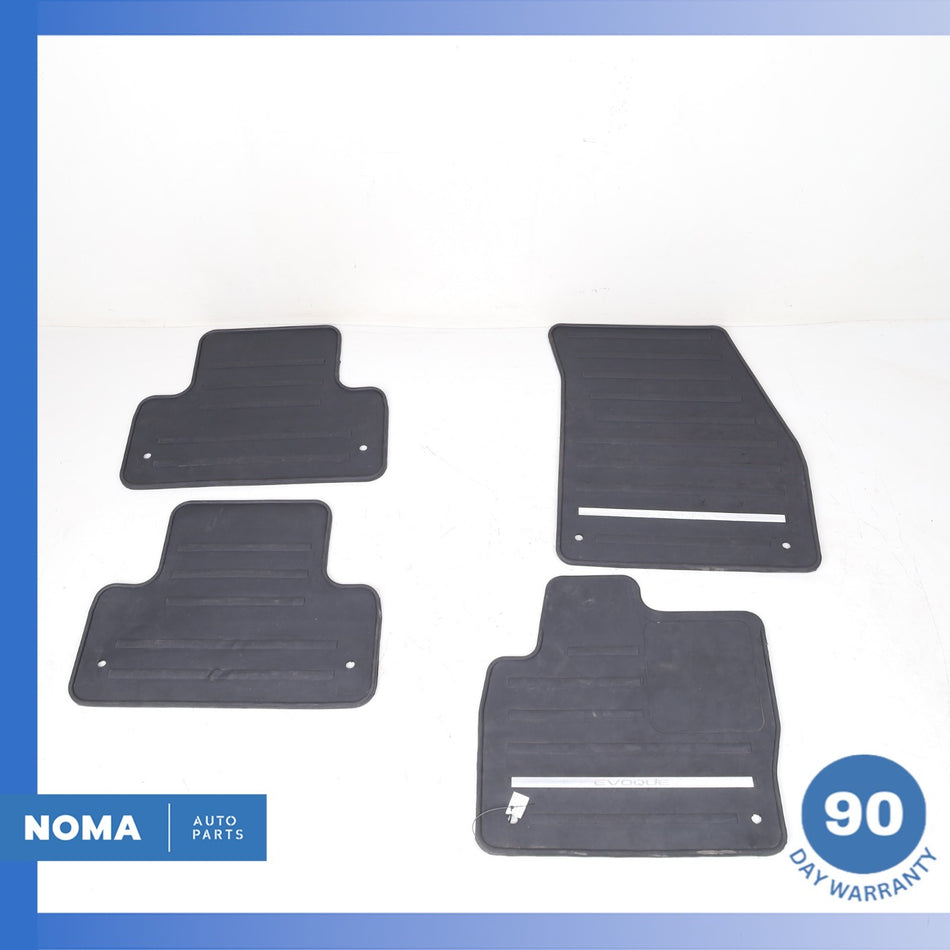 2017 Range Rover Evoque L538 Front & Rear Left & Right Floor Carpet Rubber Mats