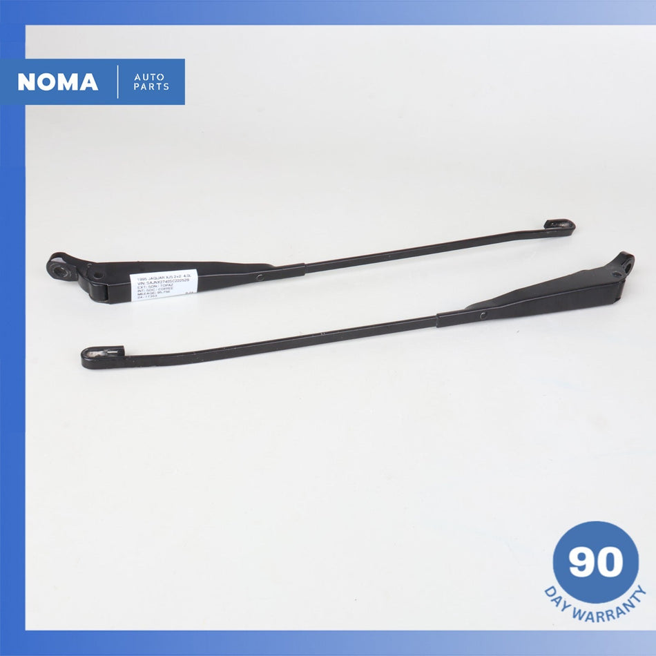 94-96 Jaguar XJS Series 3 Front Windshield Windscreen Wiper Arm Set of 2 OEM