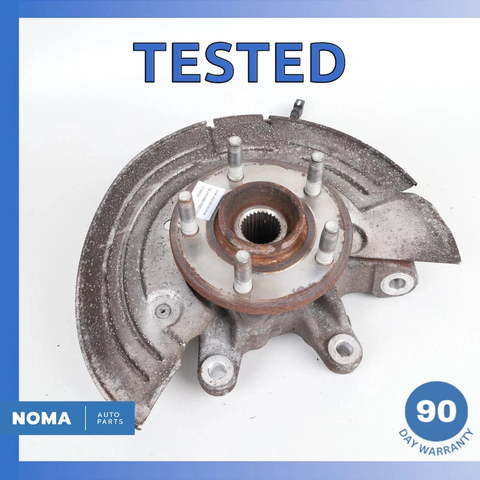 07-09 Jaguar X150 XK XKR Rear Left Side Spindle Knuckle Hub w/ Shield OEM