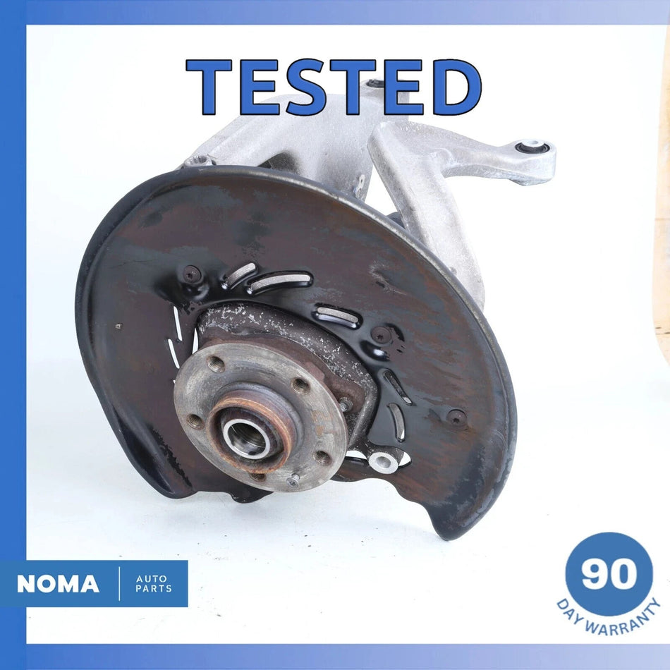 11-18 Audi D4 A8L S8 Rear Right Passenger Spindle Knuckle Hub w/ Arms OEM