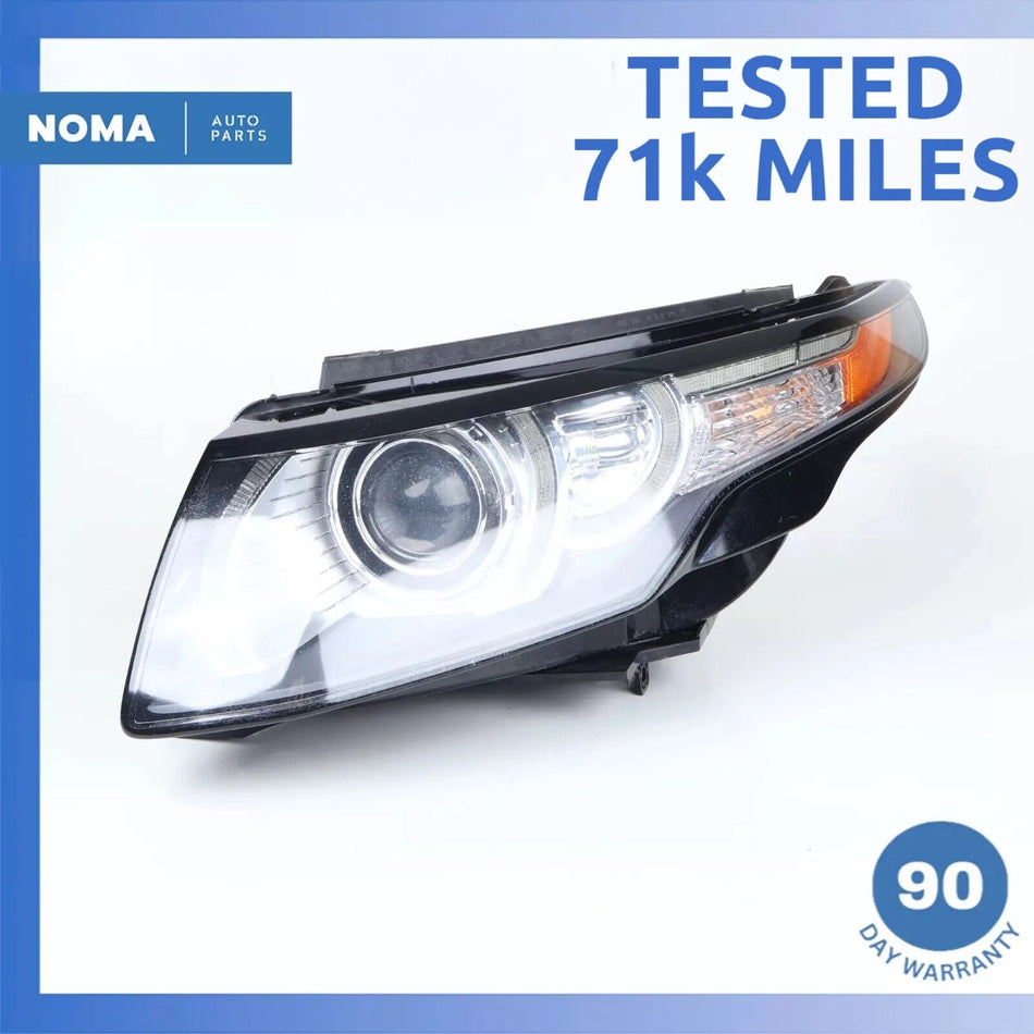 12-15 Range Rover Evoque L538 Left Headlight Lamp Light Bi-Xenon AFS OEM 71k