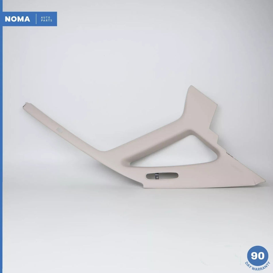 95-03 Jaguar X308 XJ8 XJR Left Driver Side C Pillar Cover Trim Beige OEM