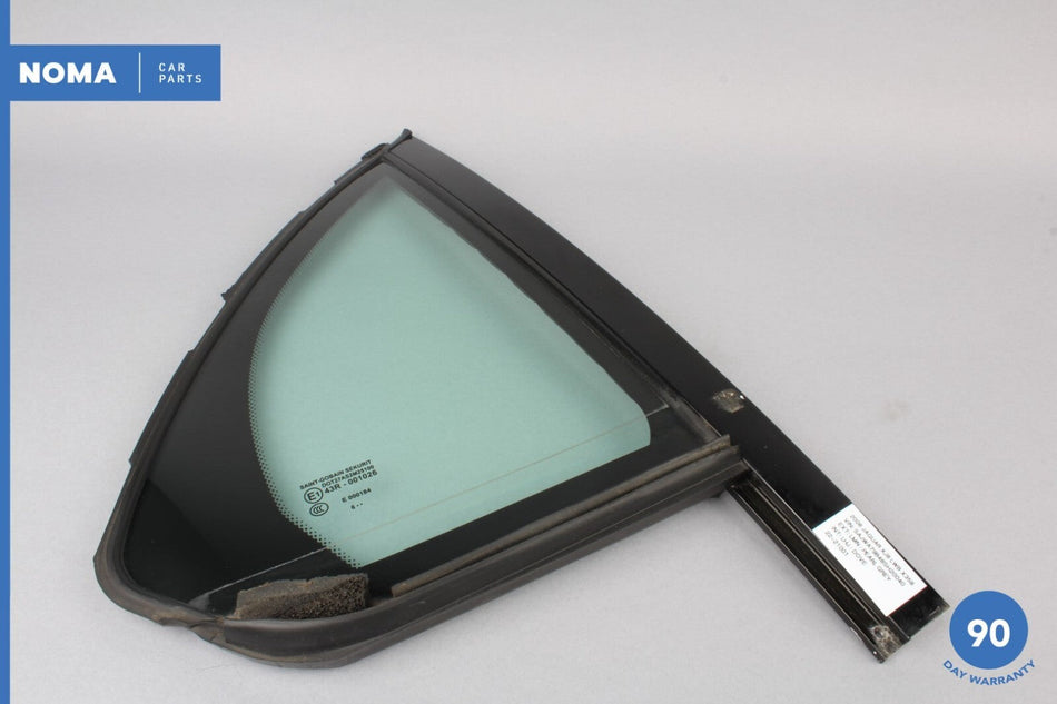 04-09 Jaguar XJ8 XJR VDP X350 X358 Rear Right Side Quarter Door Window Glass OEM