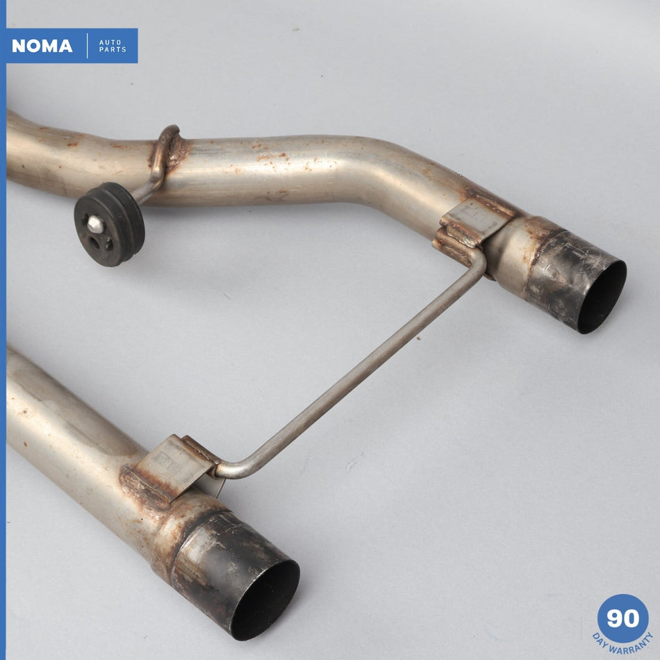 13-15 Jaguar XF X250 3.0L S/C Intermediate Exhaust Muffler Dual Pipe OEM