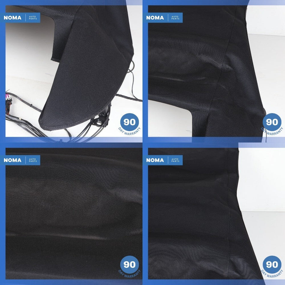 04-10 BMW E64 645Ci 650i M6 Convertible Soft Top Roof Black 54347179265 OEM