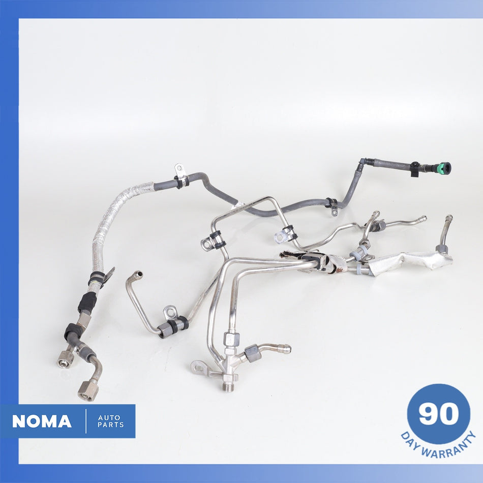 13-24 Jaguar X152 F-Type XJ High Pressure Fuel Pump Feed Hose Line Set OEM 34k