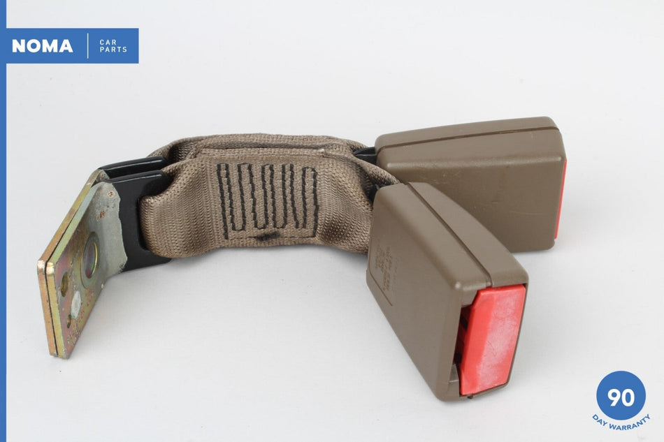 05-08 Jaguar S-Type X204 Rear Left Center Twin Double Seat Belt Buckle AMB OEM