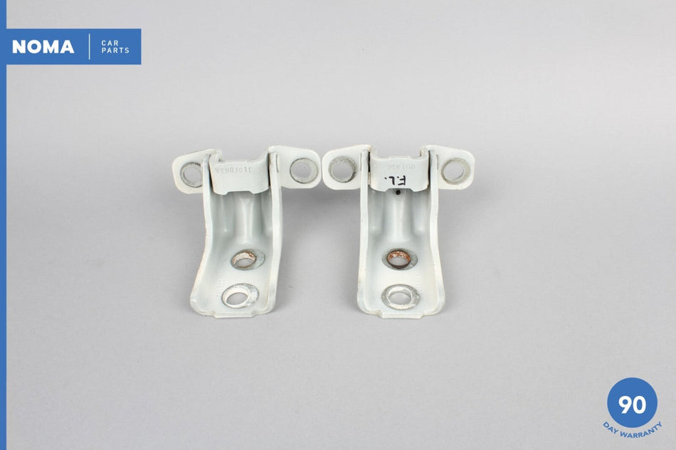 03-08 Jaguar S-Type X204 Front Left Side Door Hinge Set of 2 NEG OEM