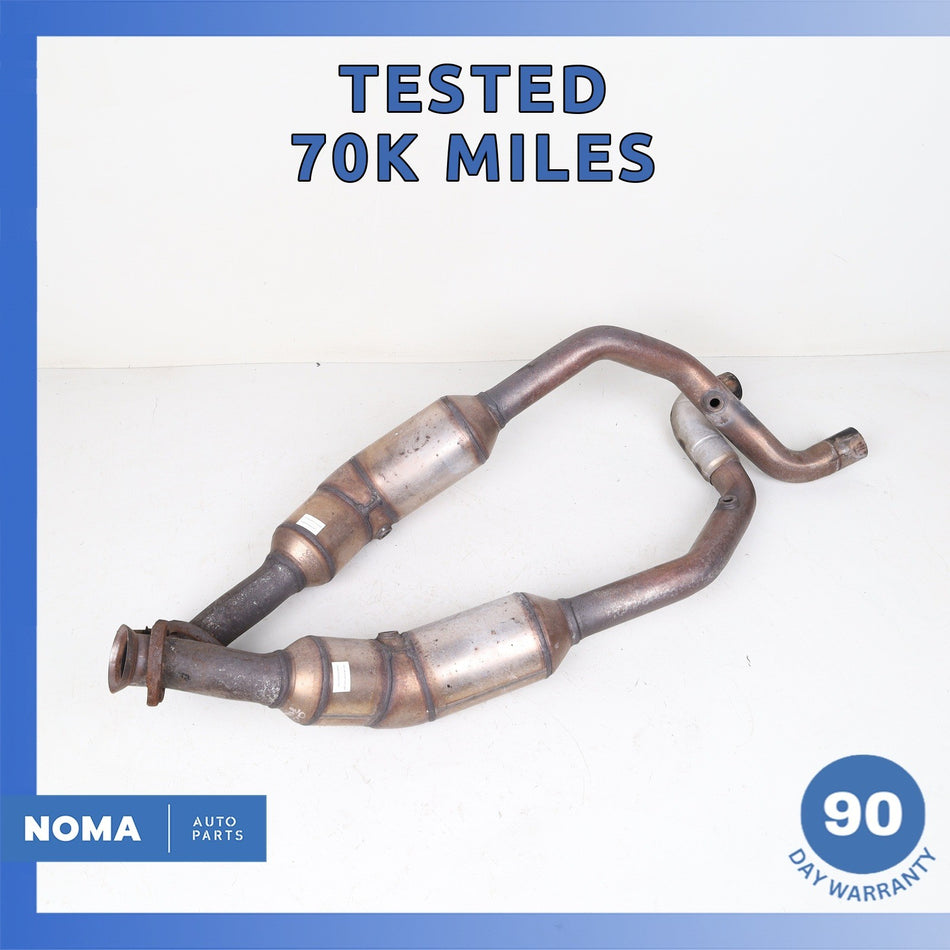 13-20 LR Range Rover Sport L494 L405 5.0L Left & Right Exhaust Downpipe Set OEM