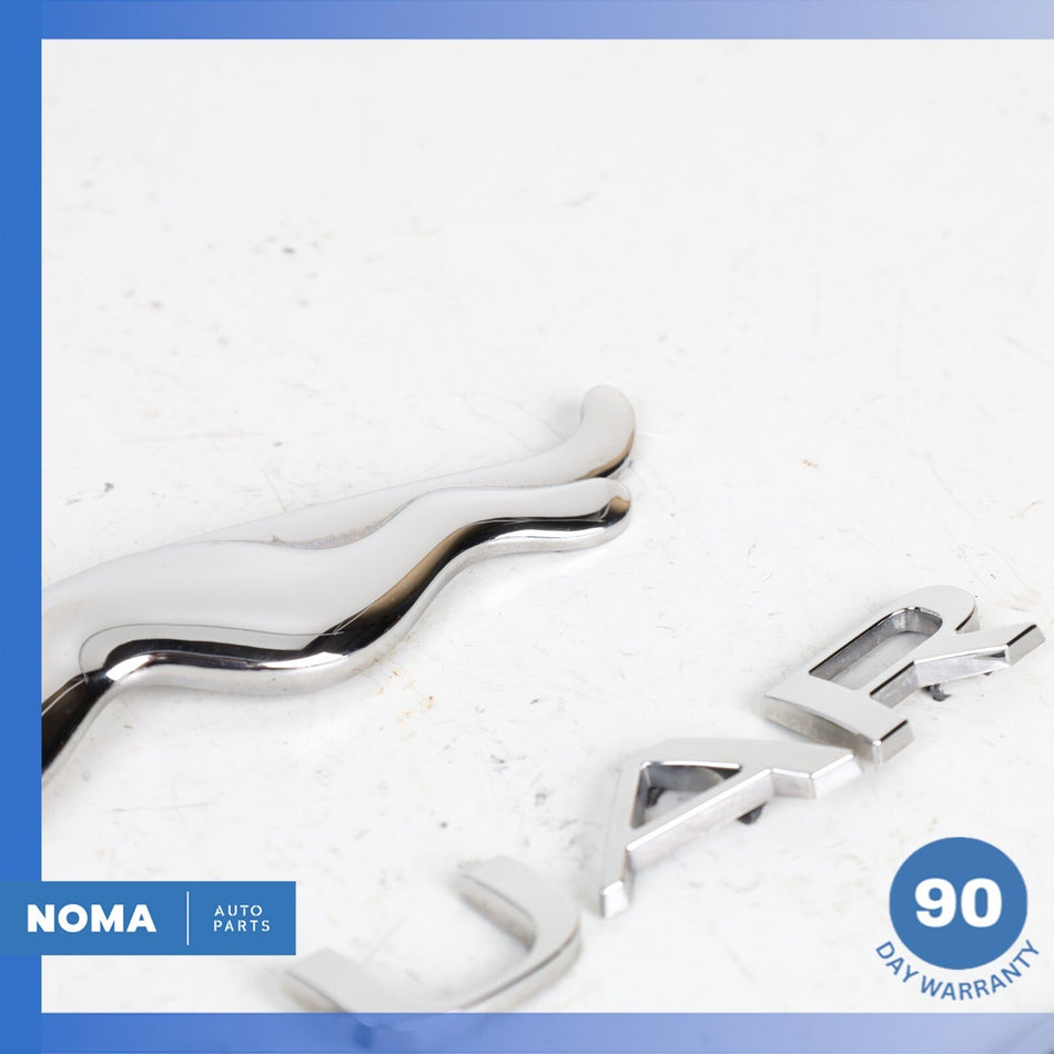 14-19 Jaguar X351 XJL 3.0L Rear Trunk Emblem Logo Badge Set OEM