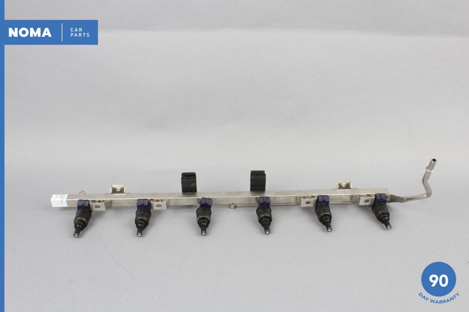 03-04 BMW Z4 E85 Roadster Fuel Gas Rail Line w/ Injector 1437442 OEM
