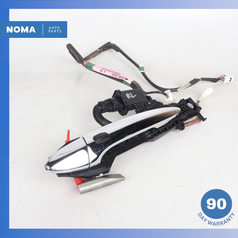 07-17 Lexus USF40 LS460 Rear Left Side Exterior Door Handle w/ Keyless Go OEM