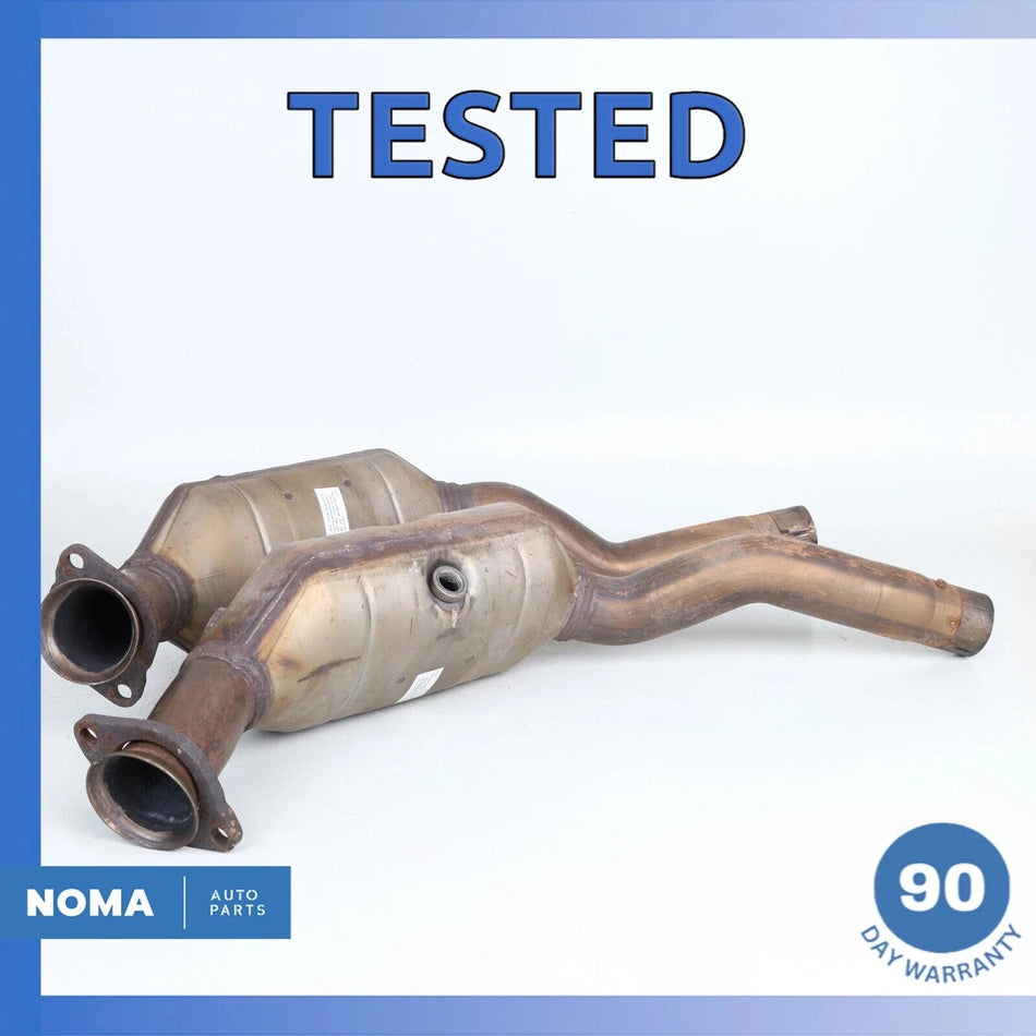 07-09 Jaguar X150 XK XKR Left & Right Side Exhaust Downpipe Set OEM