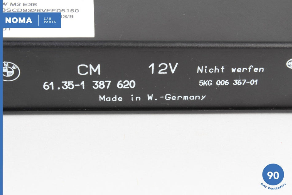 96-99 BMW E36 320i 325i 328i M3 ECC Engine Check Control Module Unit 1387620 OEM