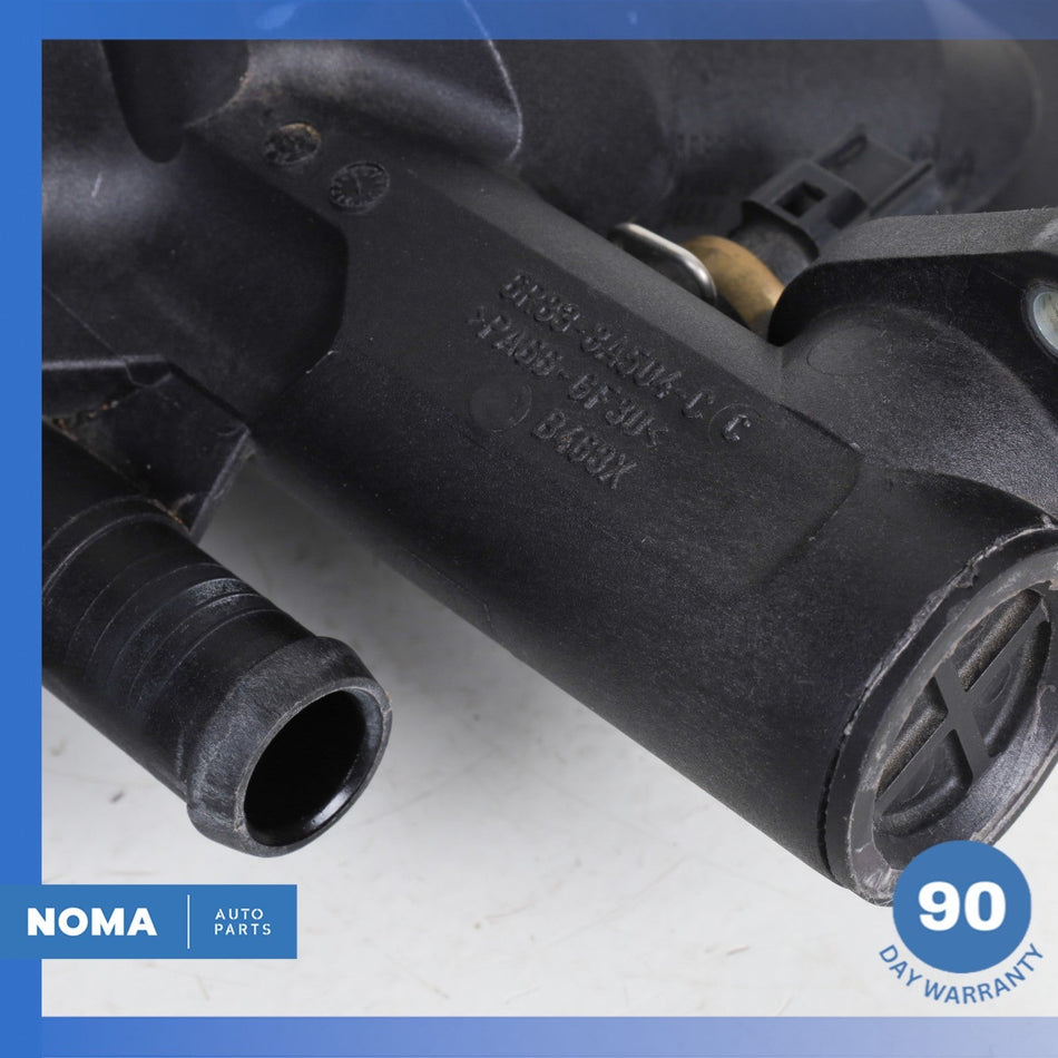 2007 Jaguar X150 XK Engine Coolant Thermostat Housing 6R838A504CC OEM