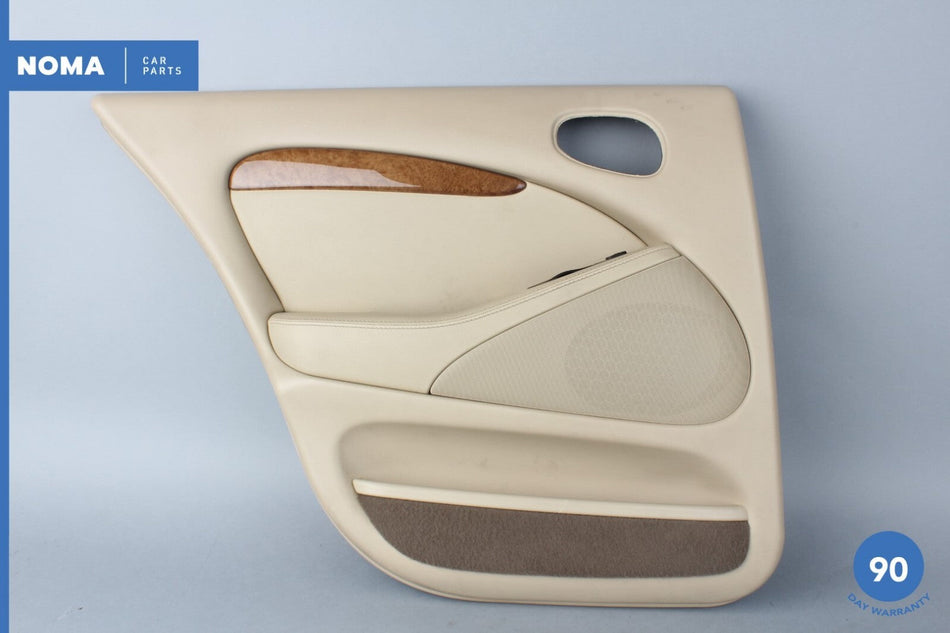 05-08 Jaguar S-Type X204 Rear Left Driver Side Interior Door Panel Trim SEL OEM