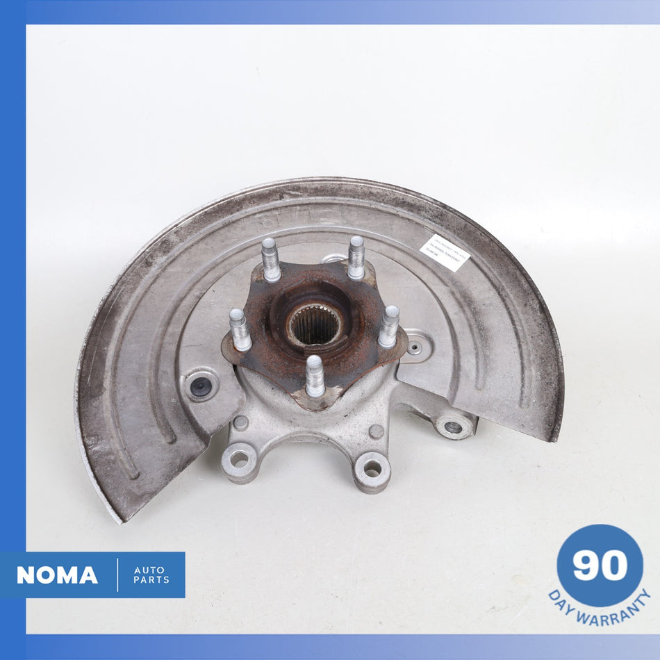 14-20 Jaguar X152 F-Type Rear Left Side Spindle Knuckle Hub w/ Shield OEM 51k