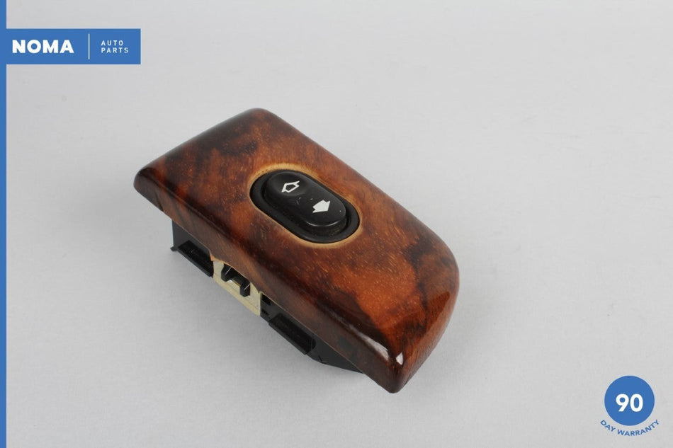 97-06 Jaguar XK8 XKR X100 Front Right Window Control Switch Regulator Wood OEM