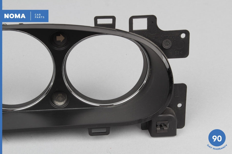 04-09 Jaguar XJ8 VDP X350 X358 Instrument Cluster Bezel Trim Panel Casing OEM