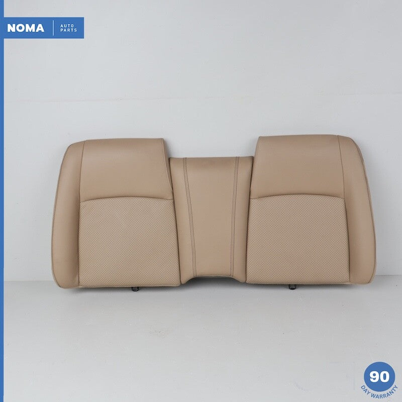 07-15 Jaguar XK X150 Rear Upper Leather Seat Cushion Luxury Trim Caramel SEP OEM