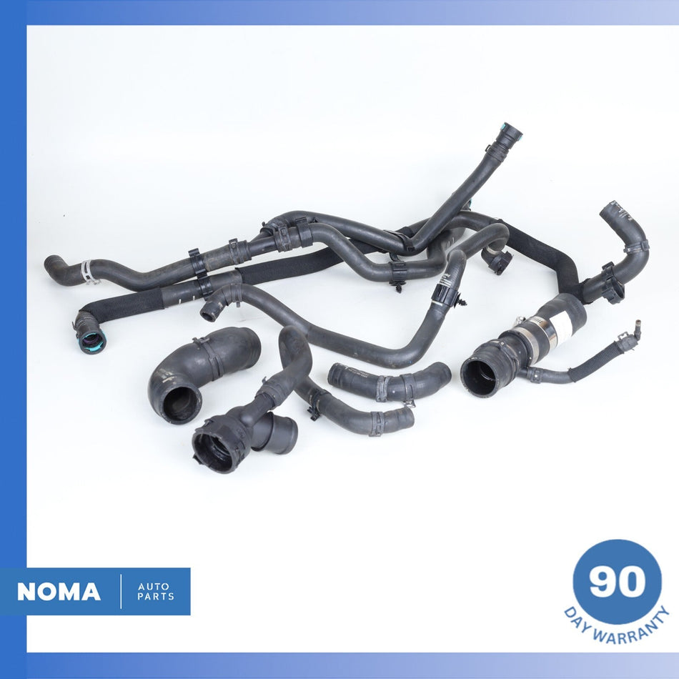 14-24 Jaguar X152 F-Type Supercharger Radiator Coolant Hose Pipe Set OEM 65k