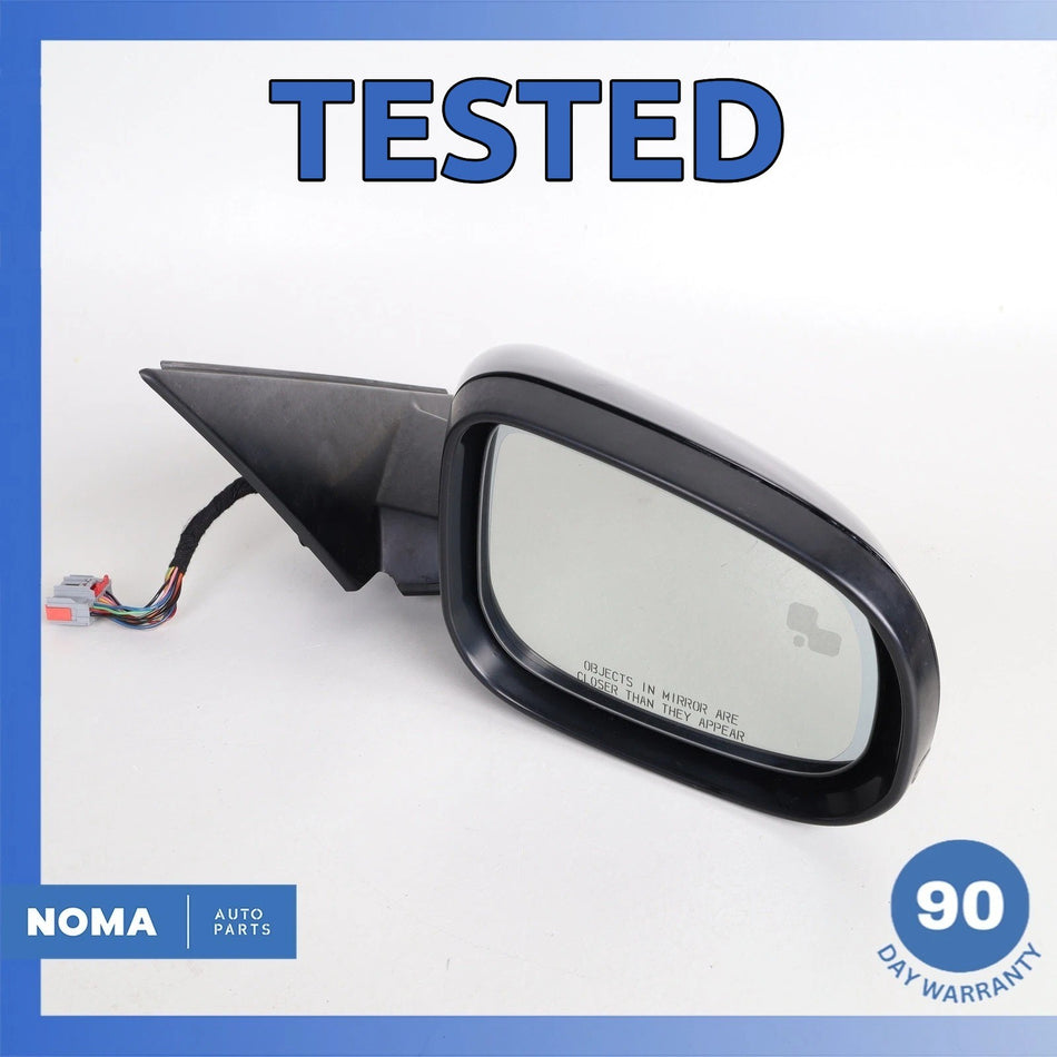 17-19 Jaguar X760 XE Right Rear View Door Mirror Black GX7317E698FA  OEM